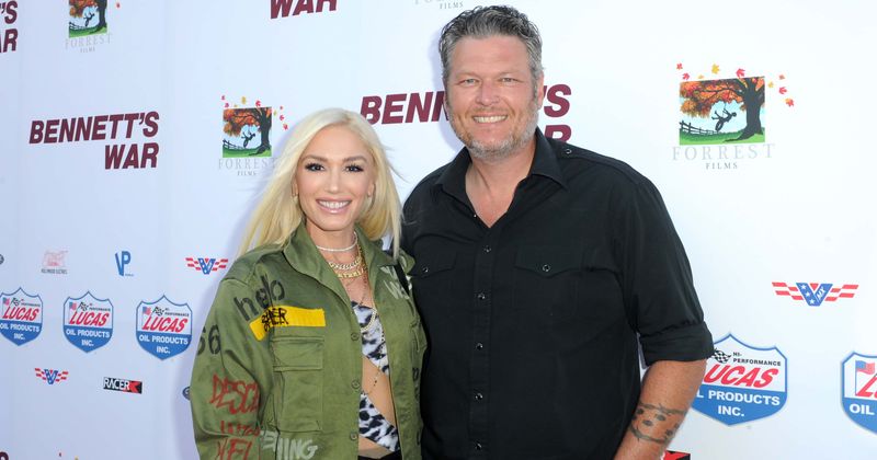 Blake Shelton says girlfriend Gwen Stefani has 'fallen in love' with country music after suffering 'music abuse' as a child