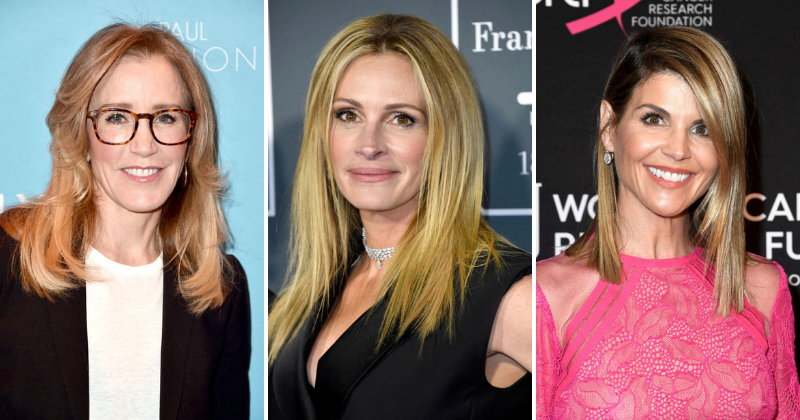 Julia Roberts "sad" that Louri Loughlin and Felicity Huffman didn't have faith in their children to get admissions on own merit