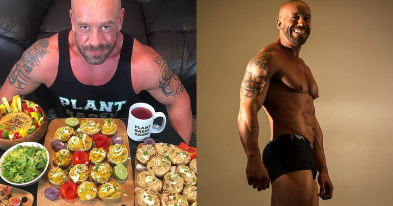 Bodybuilder Paul Kerton says that going vegan improved his eyesight dramatically within six months