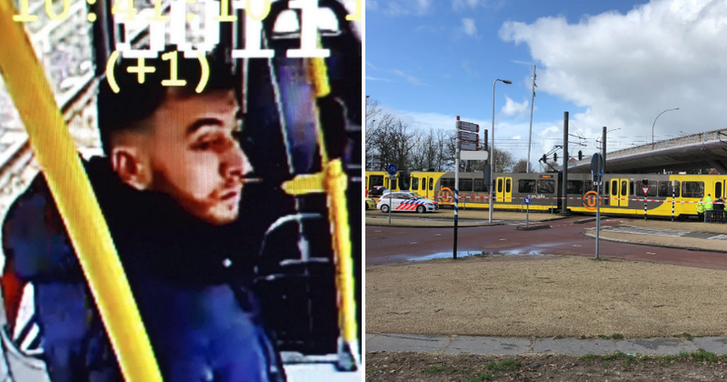 Utrecht tram shooting: Tram doors wouldn't open when the gunman started firing, recalls witness