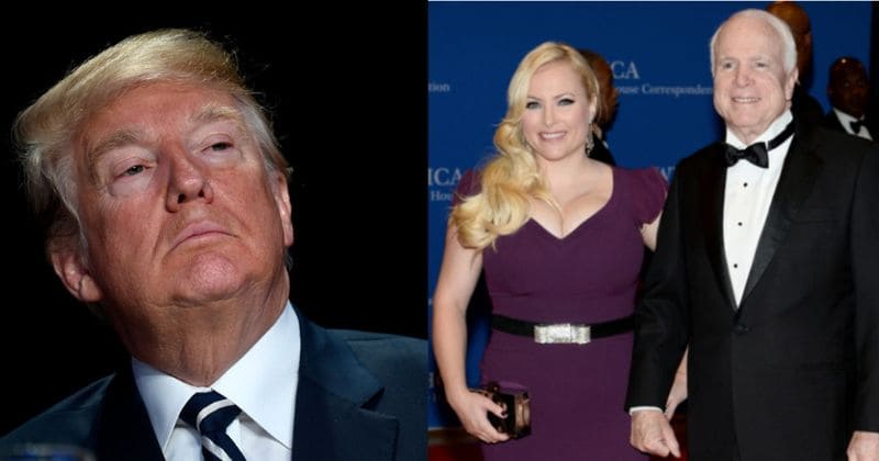 Meghan McCain slams Trump's 'pathetic life' for spending weekend tweeting criticism of late Senator John McCain