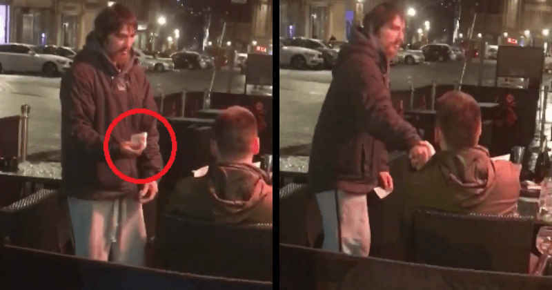 Man gives ATM card and PIN number to homeless man and tells him to withdraw $27 for himself