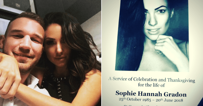 'Love Island' star Sophie Gradon's 'hysterical' boyfriend killed himself after he found her hanging
