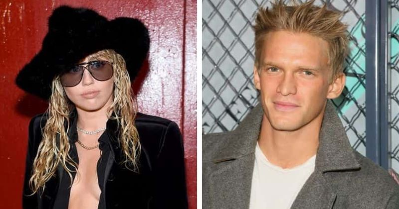 Cody Simpson spotted kissing mystery woman 'on the lips' in New York while texting Miley Cyrus on the side