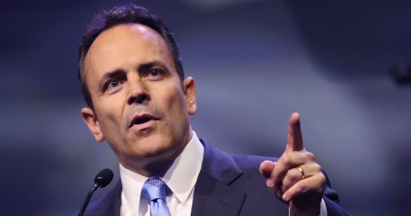 Kentucky Governor Matt Bevin says he exposed his 9 children to chickenpox instead of vaccinating them