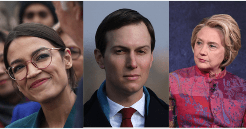 Alexandria Ocasio-Cortez, Hillary Clinton troll Jared Kushner over private messaging: "But his WhatsApp"