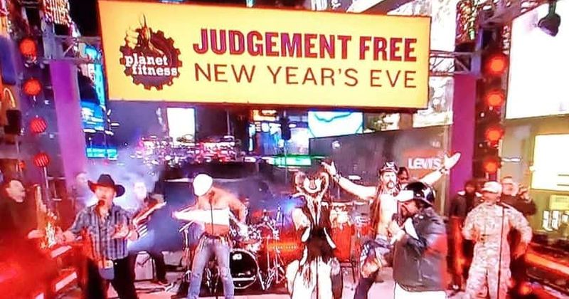 Village People's world record attempt at 'Fox's New Year's Eve' has fans calling it 'pathetic' and 'cringy'