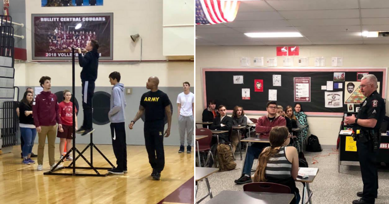 School hosts 'adulting day' to teach students life skills including how to behave if pulled over by cops