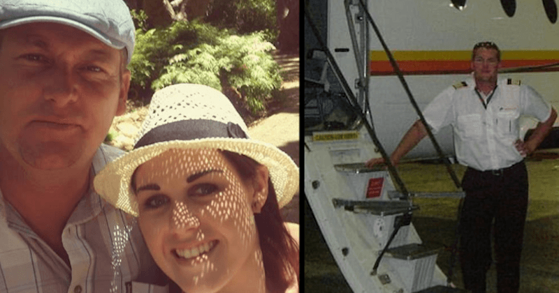 Pilot dies after he crashes stolen plane into baby shower venue that his wife was attending in bid to kill her after furious row
