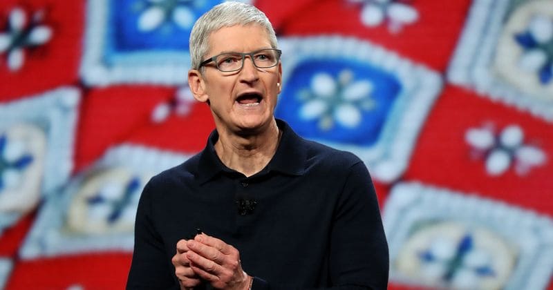 In a 2014 interview, Tim Cook said that today's television experience is 'stuck in the '70s' (Getty Images)
