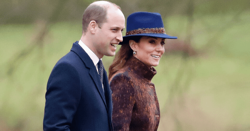 Kate Middleton stuns in plum coat and fedora as she joins Prince William and family for Sunday church service