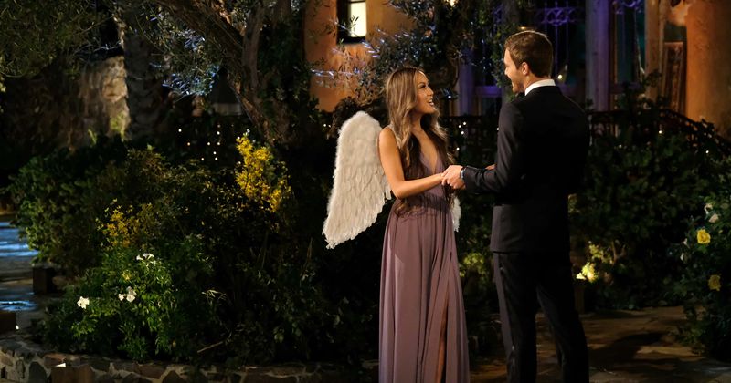The Bachelor Season 24: Twitter can't take Eunice Cho's 'flight attendant moment' when she turns up with wings on