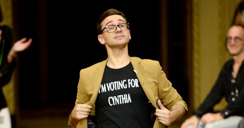 'Project Runway' season 1 episode 3: New mentor Christian Siriano has some harsh words for an "old lady" outfit