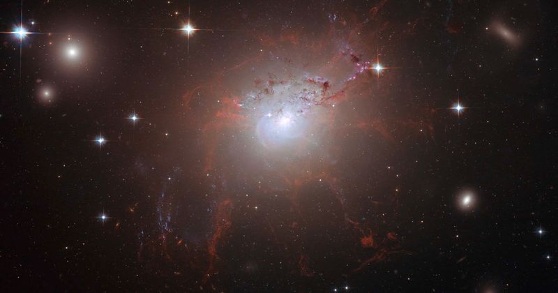 How EGS77, the most distant galaxy ever to be identified, helped us see the night sky