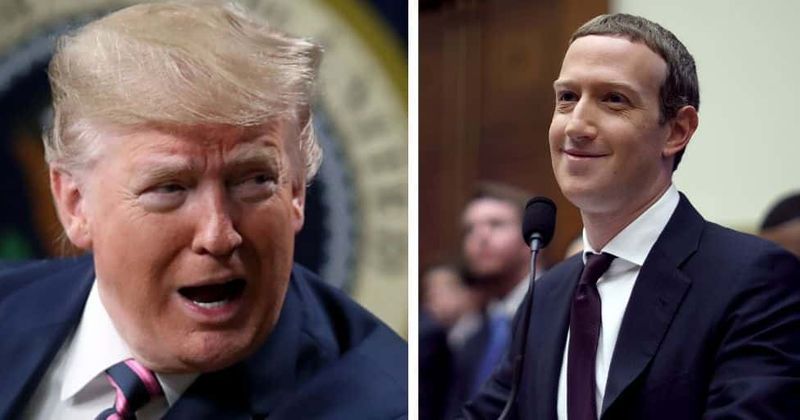 Trump boasts that Mark Zuckerberg congratulated him for being 'number one' on Facebook
