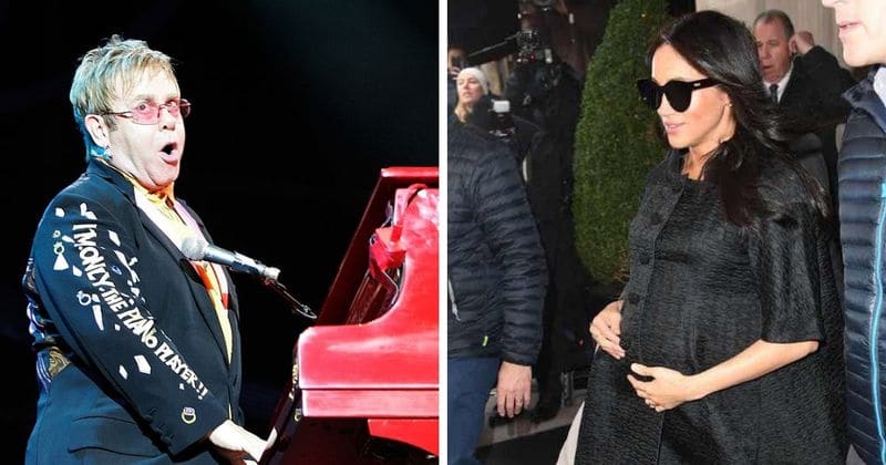 Meghan Markle wants Elton John to teach her baby how to play the piano in the future