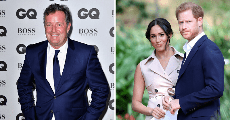 Piers Morgan calls Harry and Meghan 'ego-crazed, deluded leeches,' asks Queen to strip them of titles