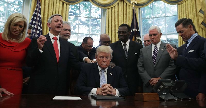 Anti-Trump Republicans target his evangelical base with 'MAGA Church' campaign: 'Beware of false prophets'