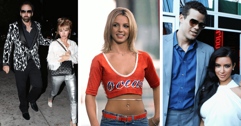 10 shortest Hollywood marriages: Nicholas Cage, Britney Spears, Kim Kardashian and more
