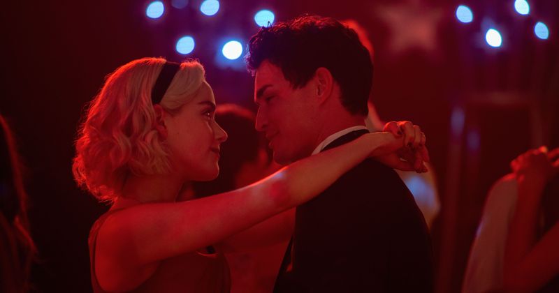 Sorry Harvey Kinkle, warlock Nicholas Scratch makes for a better love match for Sabrina in part 2 of 'Chilling Adventures of Sabrina'