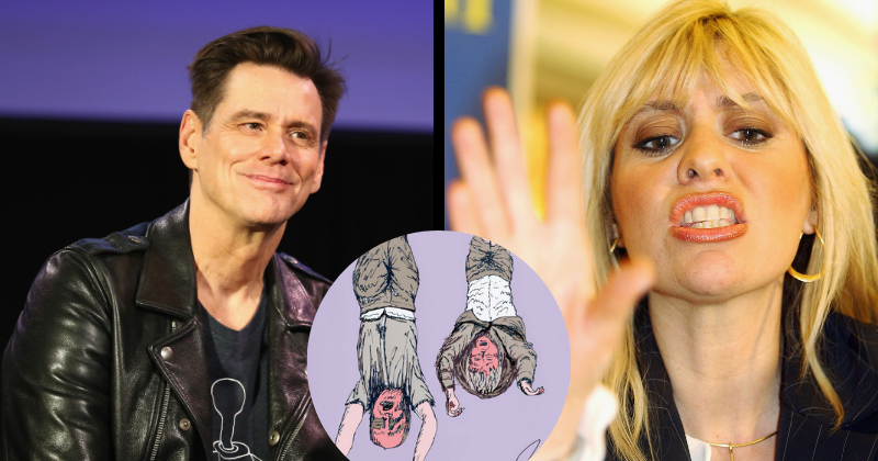 Mussolini's granddaughter calls Jim Carrey 'a bastard' over satirical cartoon of the fascist dictator