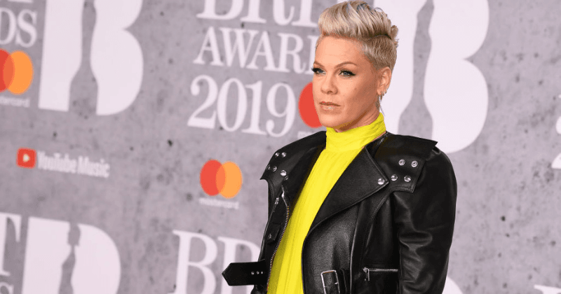 Pink slams 'disgusting' trolls who commented on her two-year-old son's genitals