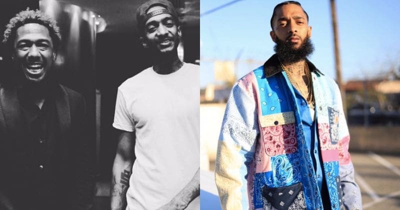Nick Cannon promises to pick "up the baton" following sudden death of Nipsey Hussle
