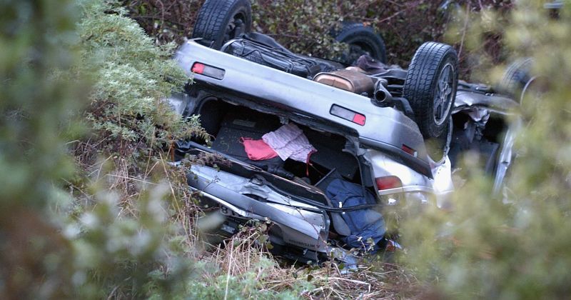 Three young siblings and friend on way to dance competition killed in car crash by 'distracted driver'