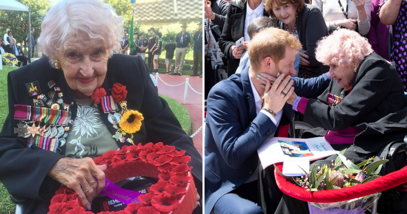 Prince Harry's 'biggest fan' Daphne Dunne dies at 99, days after receiving birthday card from the Sussexes