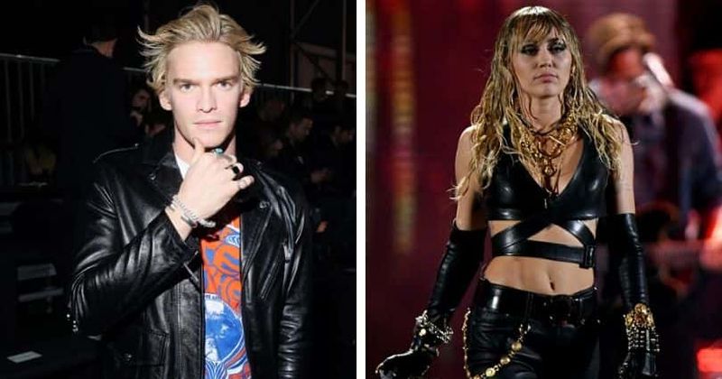 Cody Simpson posts racy nude of girlfriend Miley Cyrus as she poses for him in the bath
