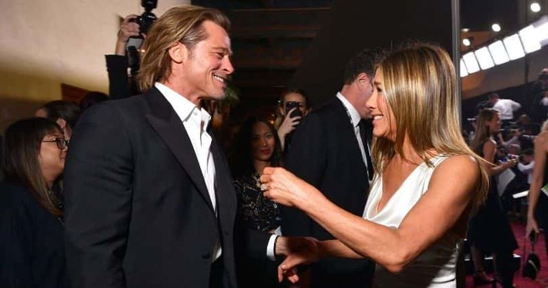 Are Brad Pitt and Jennifer Aniston getting back together? Body language expert says it's one-sided attraction