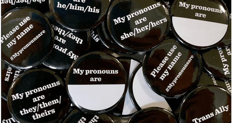 Students in Brighton given pronoun badges, stickers to support transgender classmates