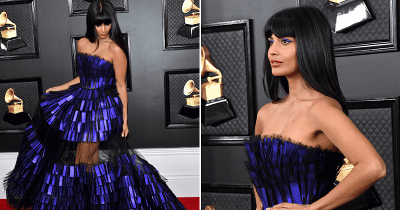 Grammys 2020: Jameela Jamil stuns in couture gown, but her boots were made for talking