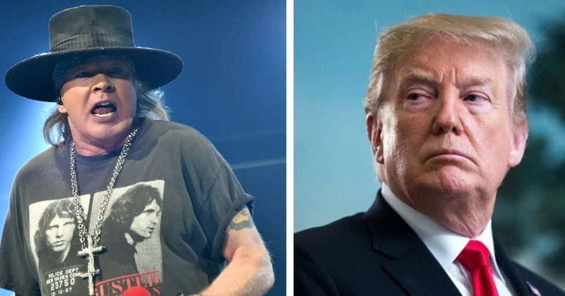 Guns N' Roses' Axl Rose takes a dig at Trump in his first tweet of 2020: 'Make The White House Great Again'