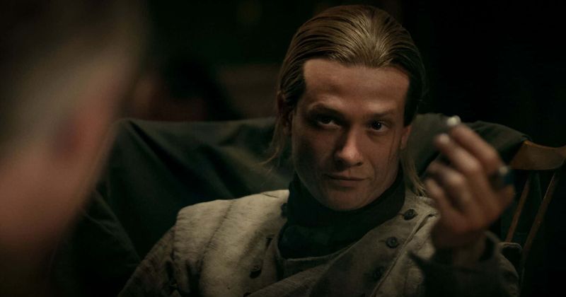 'Outlander' star Ed Speleers watches reruns of his football team losing to prepare for his menacing role