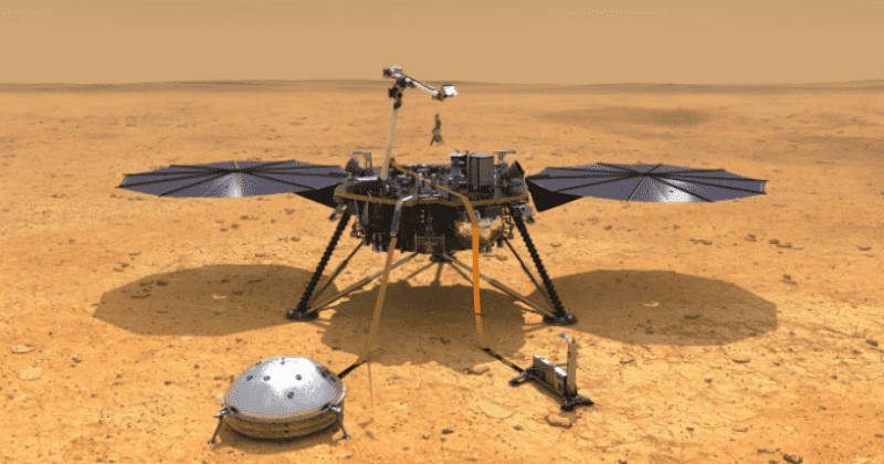 Mars has a moderate level of seismic activity, halfway between Earth and the Moon, say scientists