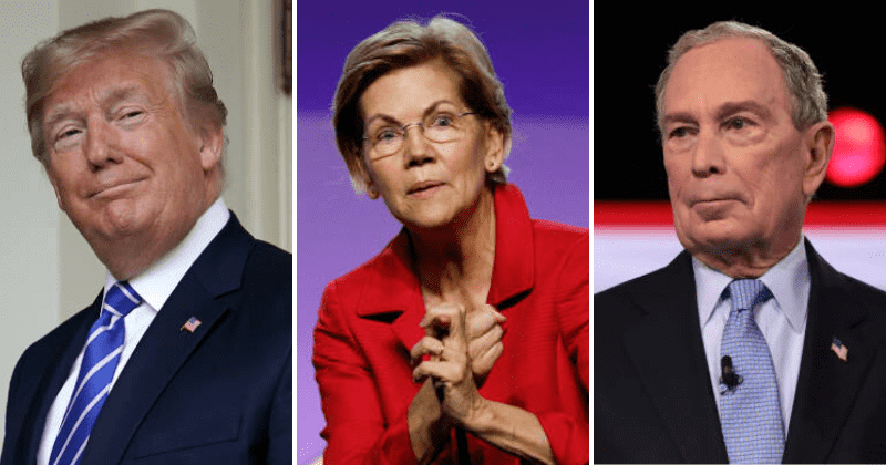 Super Tuesday: Trump trolls 'Mini Mike' Bloomberg over $700M-loss, asks 'Pocahontas' Warren to have 'cold beer'