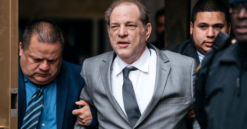 Harvey Weinstein rushed to hospital from Rikers Island with 'chest pain' just hours after 23-year sentence