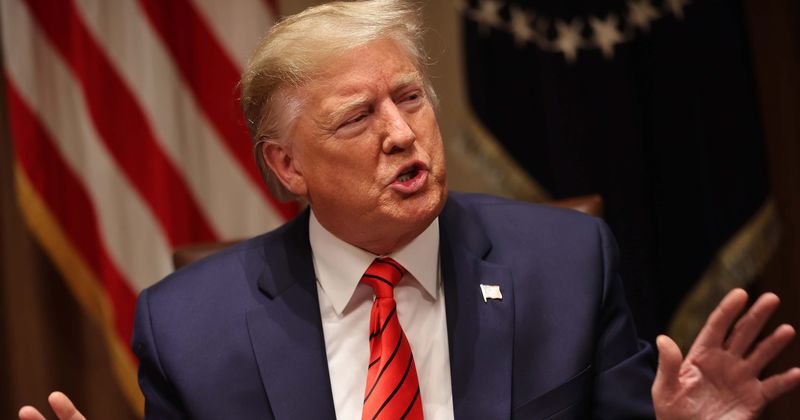 Donald Trump calls COVID-19 the 'Chinese virus' for third time as he ramps attack on Beijing for blaming US Army
