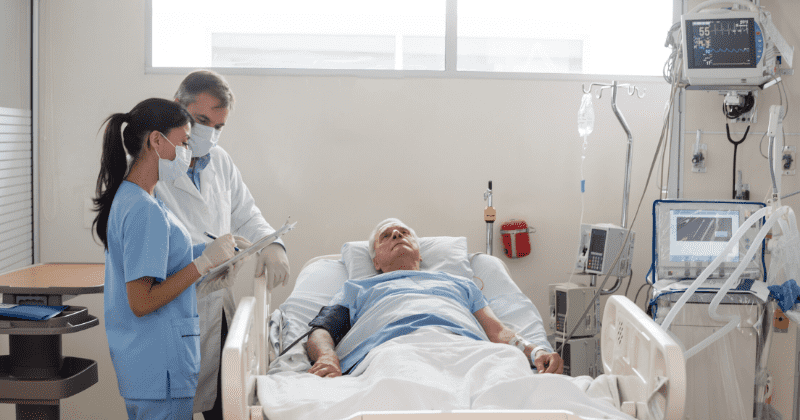 Lack of ICU beds in over half US counties could prove fatal for high-risk patients as coronavirus infections spike