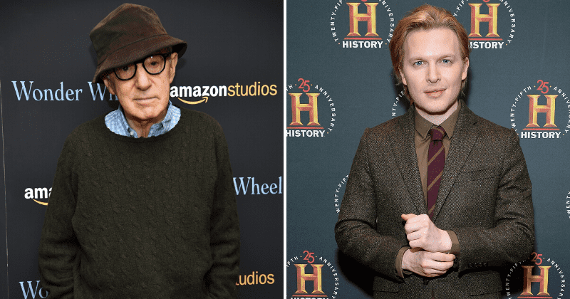 Woody Allen admits Ronan Farrow could be Mia Farrow's lovechild with Frank Sinatra in controversial memoir