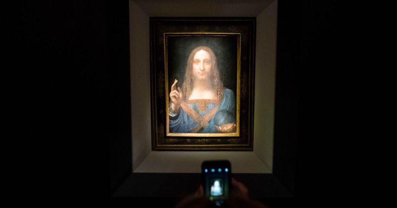 This controversial Da Vinci painting, which once cost $59, has smashed the art sale record at auction!