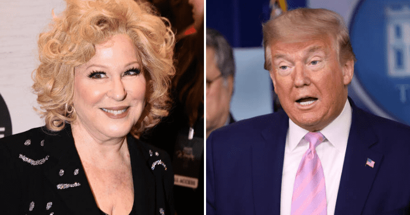 Bette Midler says Trump's overwhelming jealousy of Obama over healthcare policy 'will kill us all'