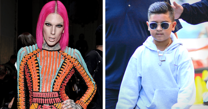 YouTuber Jeffree Star claps back after Kourtney Kardashian's 10-year-old son Mason calls him 'spoiled AF'