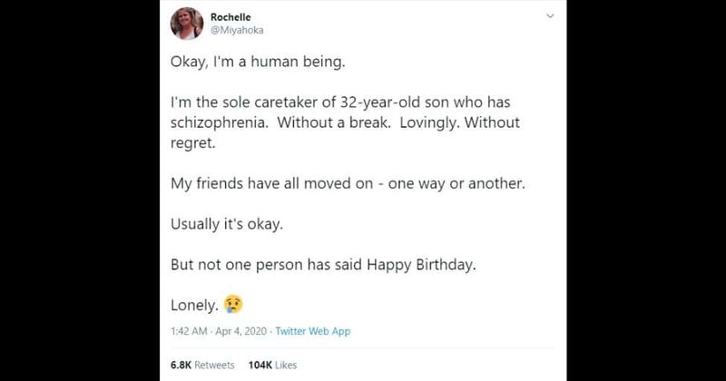 How a 'lonely' mom's heartbreaking tweet brought the world together in an amazing show of compassion