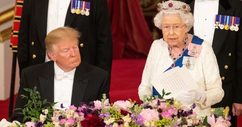 Trump slammed for his rambling coronavirus pressers post Queen's calm speech: 'She doesn’t mention her ratings'