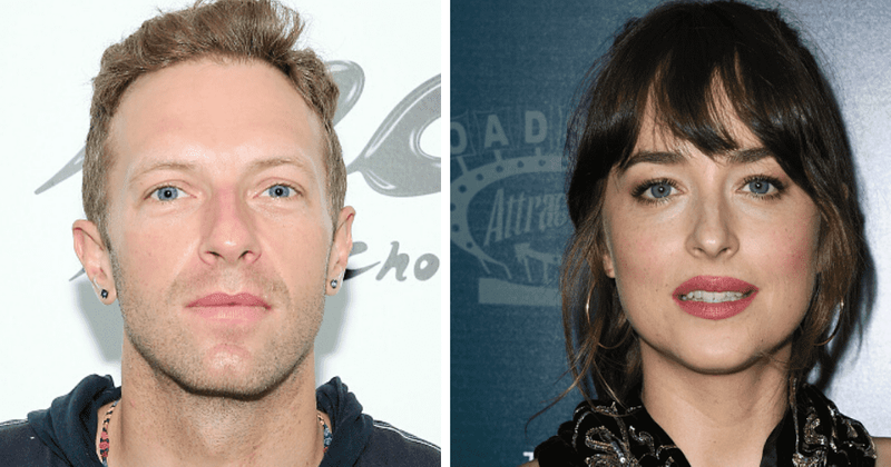 Chris Martin and Dakota Johnson spotted arm in arm as they walk their dog amid lockdown