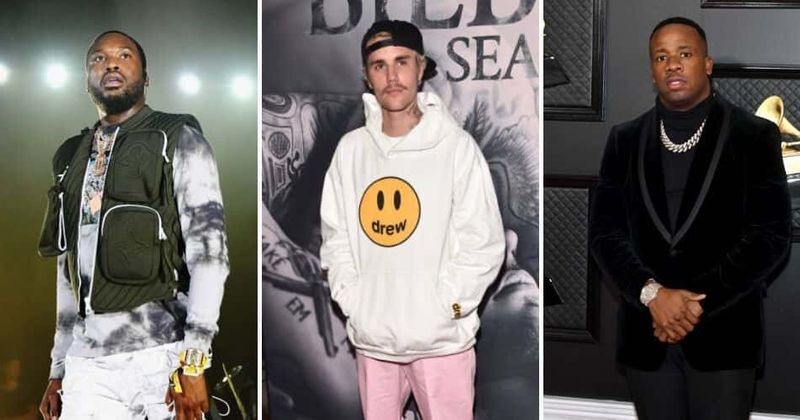 Meek Mill, Justin Bieber, Yo Gotti and others take part in Michael Rubin's All In Challenge to tackle pandemic