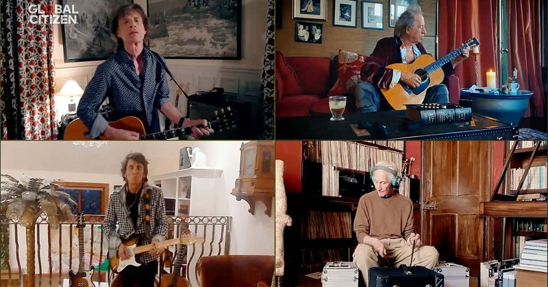 'One World': Rolling Stones reunite, fans award Best Performance of the Night to Charlie Watts's air drums