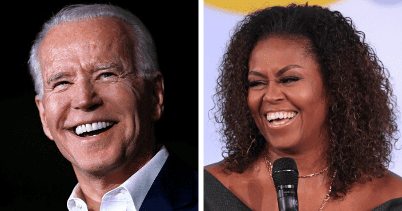 Joe Biden says he's open to pick Michelle Obama as vice-president: 'I'd take her in a heartbeat'